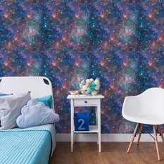 Tapeta kosmos galaxy planety do pokoju chłopca  - Miniaturka zdjęcia nr 7