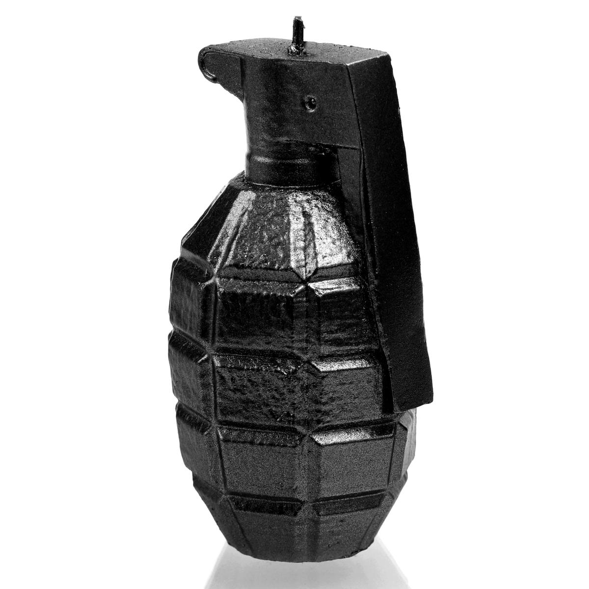 Świeca Grenade  Black Metallic Small