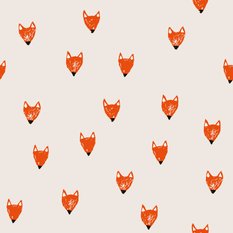 Tapeta Do Pokoju Dzieci Rysowane LISKI Zwierzątka  - Miniaturka zdjęcia nr 3