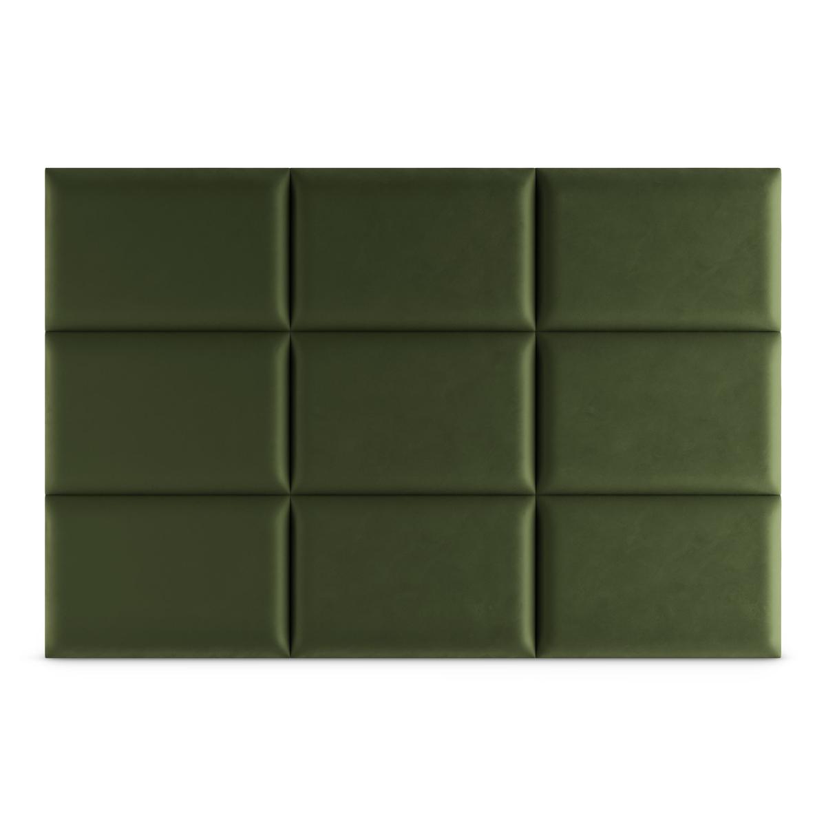 Panele tapicerowane 50x40 cm na ścianę magic velvet khaki  nr. 4