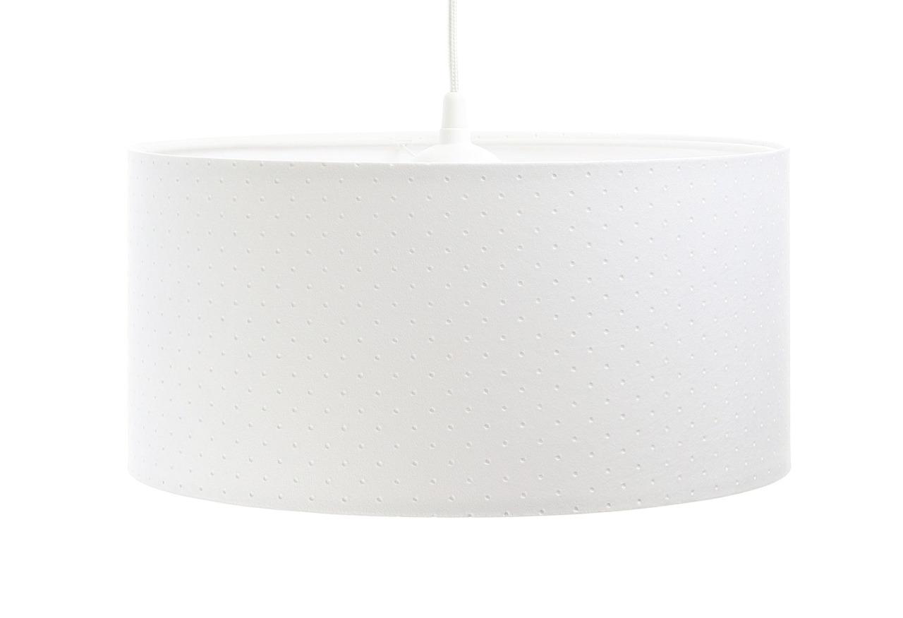 Lampa wisząca 40cm biała pikowana JASMIN BEBE do salonu sypialni pokoju dziecka nr. 5