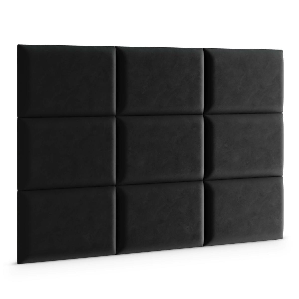 Panele tapicerowane 40x30 na ścianę magic velvet czarny nr. 3