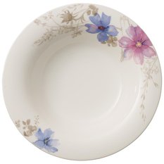 Talerz głęboki 23 cm Mariefleur Gris Villeroy & Boch kolorowy do jadalni - Miniaturka zdjęcia nr 1