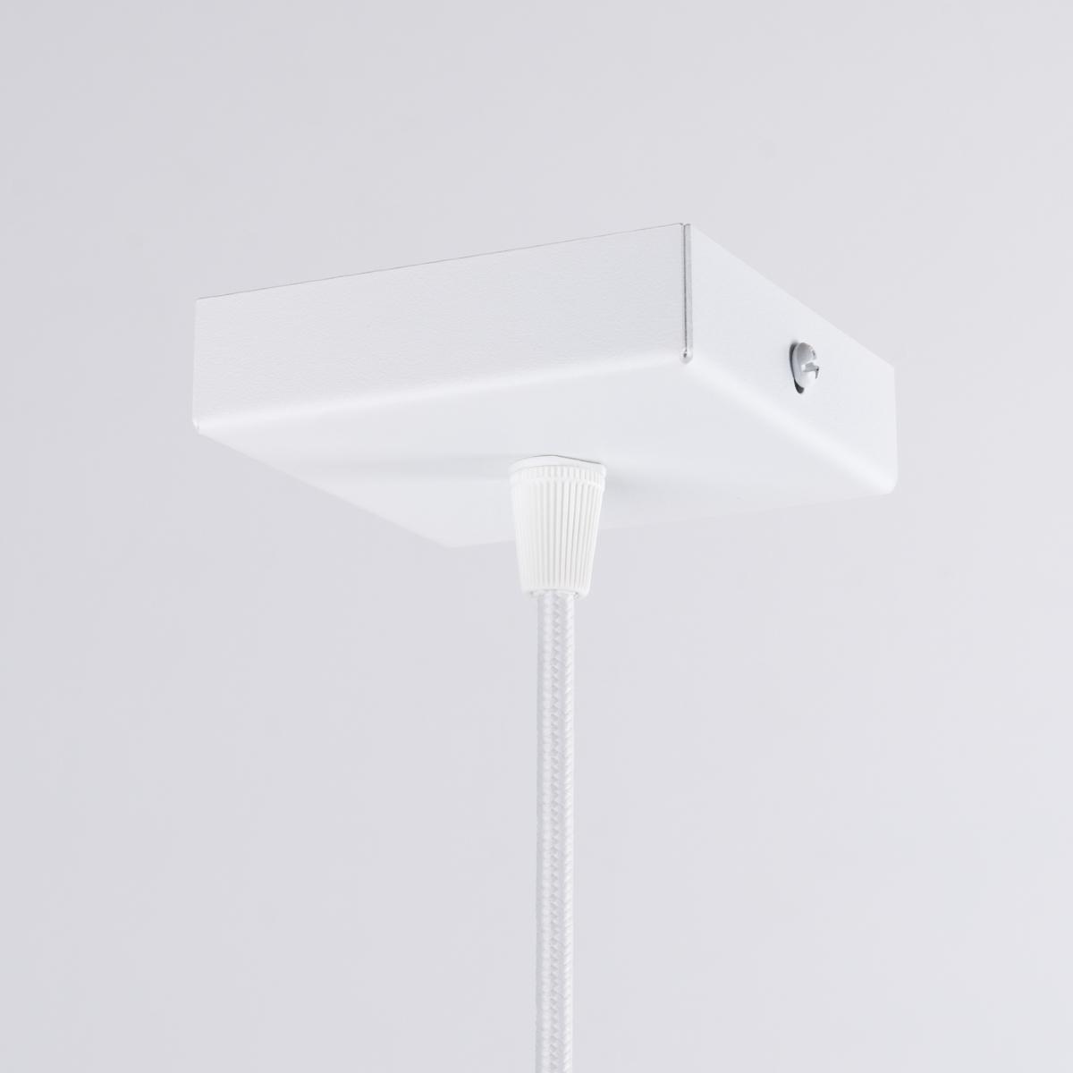 Lampa wisząca ARIES biała 133x8x24cm nowoczesna E27 do salonu nr. 5