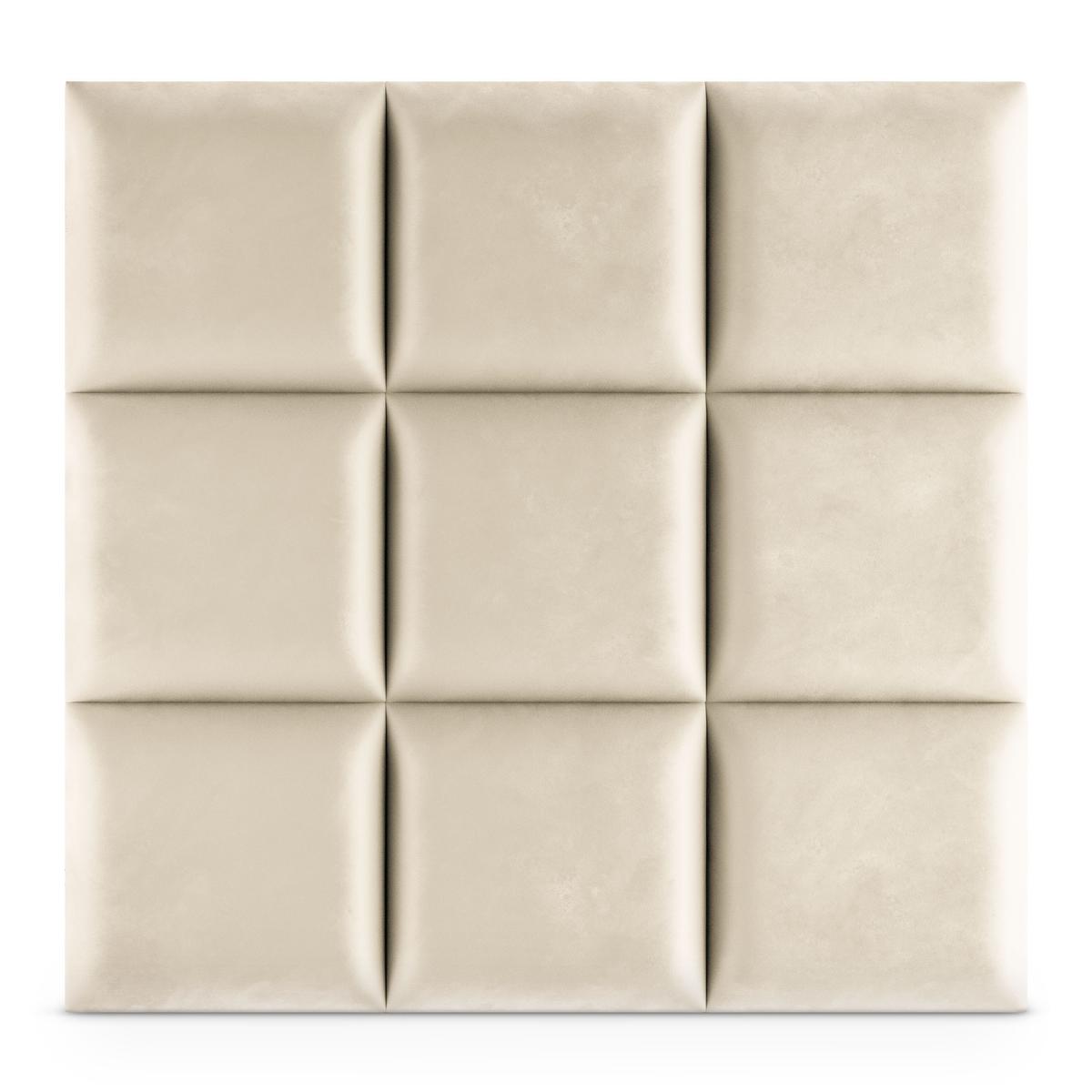 Panele tapicerowane 40x40 na ścianę magic velvet kremowy nr. 4