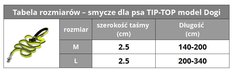 Smycz dla psa z miękkim amortyzatorem Truelove Dogi żółta 2m - Miniaturka zdjęcia nr 3