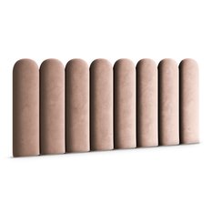 Panele tapicerowane 20x60 cm na ścianę płotek różowy magic velvet - Miniaturka zdjęcia nr 1