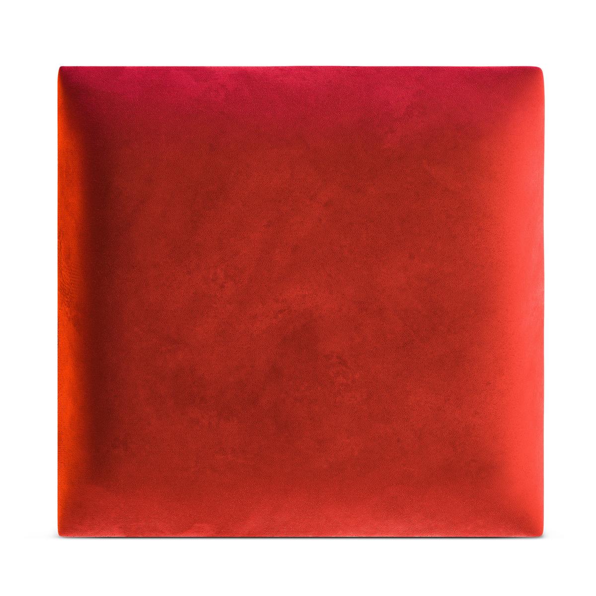 Panele tapicerowane 50x50 na ścianę magic velvet czerwone nr. 2