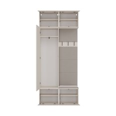 Garderoba szafa HAGA 238x100x35 cm wieszak kaszmir - Miniaturka zdjęcia nr 6