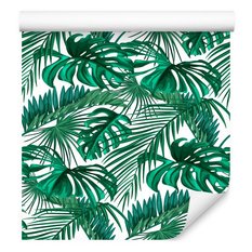 Tapeta, Liście Monstera, Efekt 3D, Dekoracja Nowoczesna, Do Sypialni - Miniaturka zdjęcia nr 1