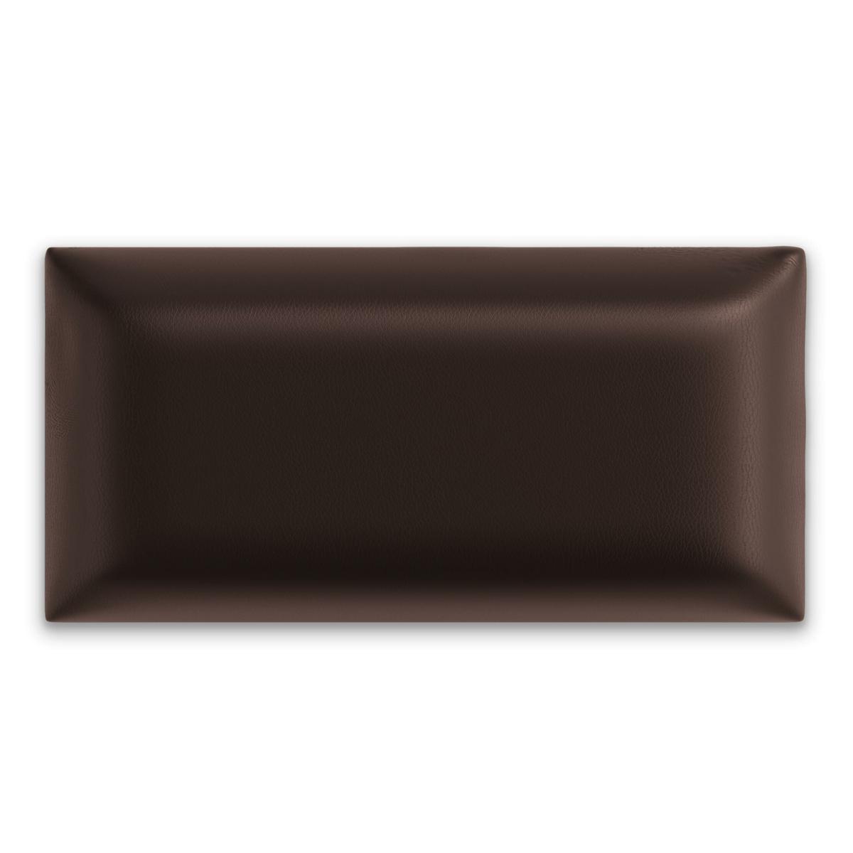  Panele tapicerowane 50x15 cm na ścianę eko skóra brązowy nr. 2