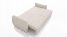 Kanapa Dalia z funkcją spania 88x221x93 cm do salonu paros beżowy - Miniaturka zdjęcia nr 3