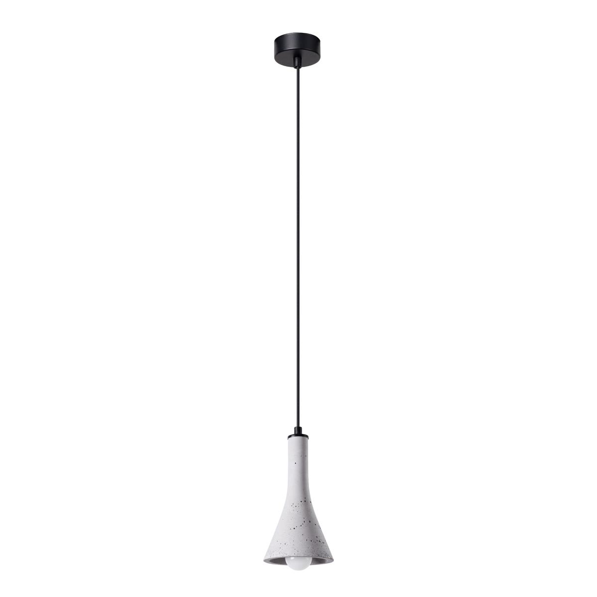 Lampa wisząca REA 1 beton 125x12x12cm nowoczesna E14 do salonu nr. 1