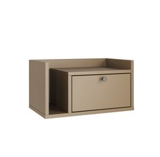 Szafka nocna wisząca AURA 50x35x22 cm stolik nocny do sypialni lewy cappuccino - Miniaturka zdjęcia nr 2