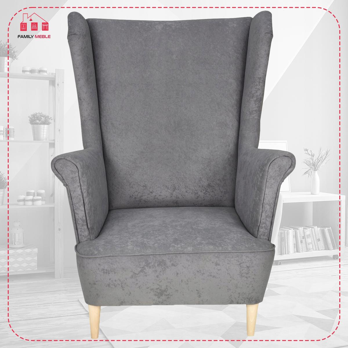 Relaksacyjne Miejsce - Fotel Uszak z Podnóżkiem nr. 3