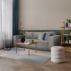 Kanapa rozkładana Verona 248x52x93 cm wersalka z funkcją spania i pojemnikiem sprężyny bonell sztruks szary do salonu - Miniaturka zdjęcia nr 13
