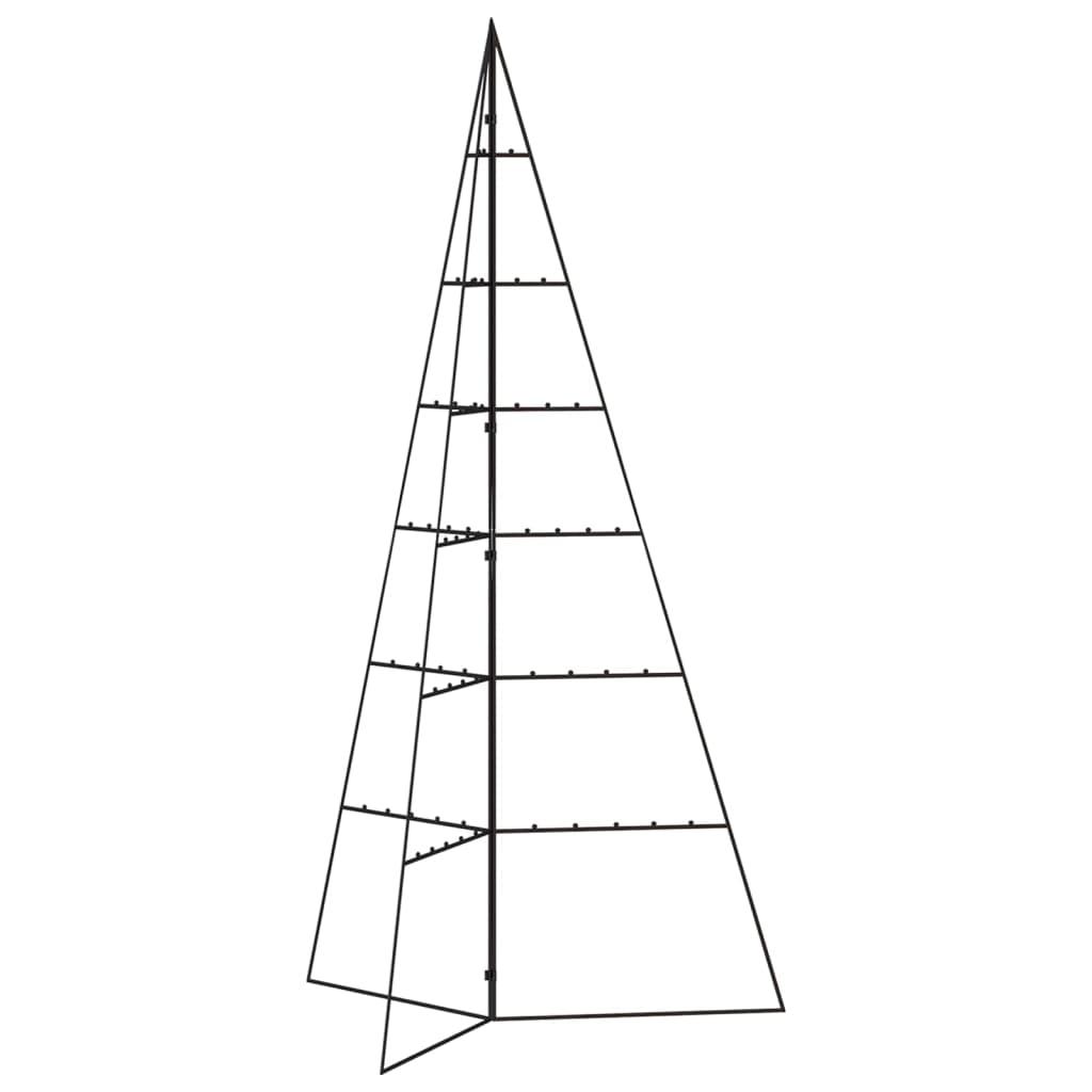  Metalowa choinka świąteczna, do dekoracji, czarna, 140 cm nr. 3