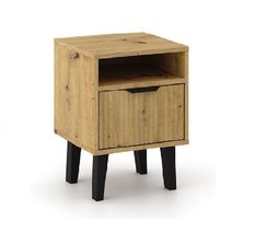 Szafka nocna Scandi 48x40x39 cm do sypialni slim dąb artisan  - Miniaturka zdjęcia nr 6