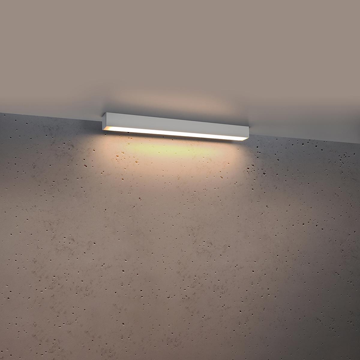 Plafon PINNE 67 biały 3000K 6x6x67cm nowoczesna lampa LED do salonu nr. 3