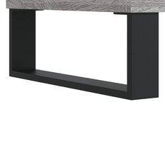 Biurko 140x50x75cm z szafkami szary dąb sonoma do biura lub gabinetu salonu czy pokoju - Miniaturka zdjęcia nr 10