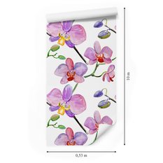 Tapeta do salonu orchidee storczyki kwiaty rośliny  - Miniaturka zdjęcia nr 2