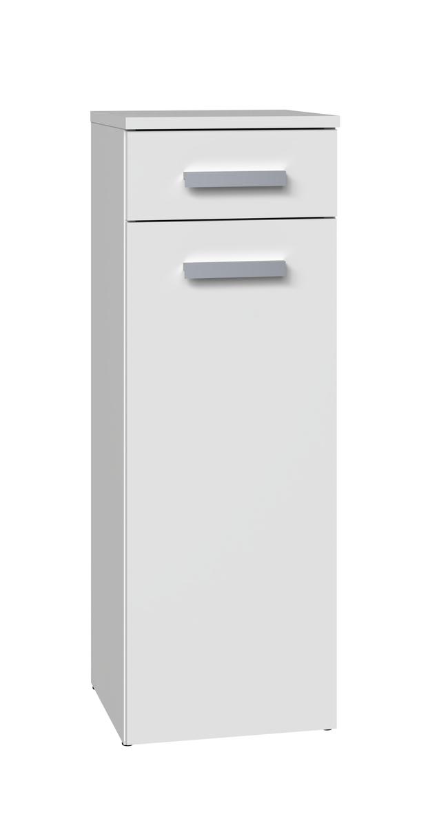  Szafka łazienkowa NEL V DS 85x30x30 cm z szufladą i drzwiami do łazienki biały mat nr. 2