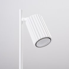 Lampa biurkowa Karbon 43x19.5x14.5cm do sypialni salonu biała - Miniaturka zdjęcia nr 6