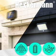 Lampa solarna zewnętrzna Heckermann FX-583 - Miniaturka zdjęcia nr 6