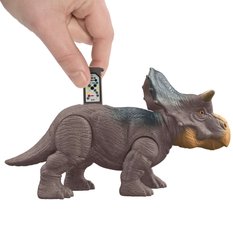 Ruchomy dinozaur nasutoceratops jurassic world dominion park jurajski dla dziecka - Miniaturka zdjęcia nr 3