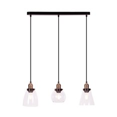 Lampa wisząca K-8036A-3 SAMANTA 66x125x57 cm do salonu lub pokoju czarny - Miniaturka zdjęcia nr 1