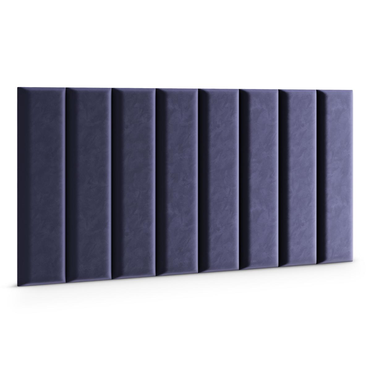  Panele tapicerowane 70x15 cm na ścianę magic velvet fioletowy nr. 3