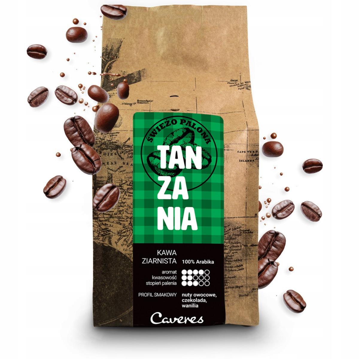 Caveres TANZANIA Kawa ziarnista 250G nr. 1