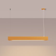 Lampa wisząca SPARK złota 120x8x100cm nowoczesna G13 do salonu - Miniaturka zdjęcia nr 3