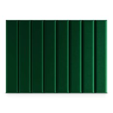 Panele tapicerowane 100x20 na ścianę magic velvet butelkowa zieleń - Miniaturka zdjęcia nr 4