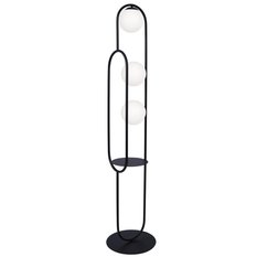 Lampa podłogowa K-4963 FINESTRA 35x164x35 cm do salonu lub pokoju czarny/biały matowy - Miniaturka zdjęcia nr 1