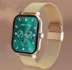 Smartwatch damski złoty menu polskie rozmowy tętno kroki pl - Miniaturka zdjęcia nr 5