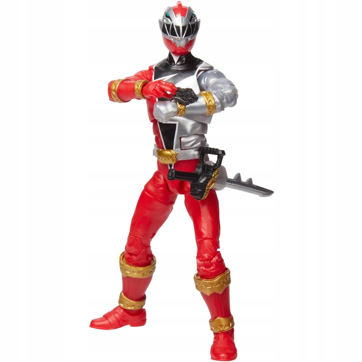 Figurka POWER RANGERS czerwony ranger dino fury hasbro dla dziecka nr. 4