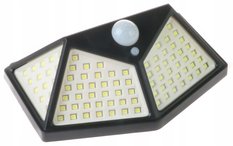 Lampa solarna LED 13,5 cm z czujnikiem zmierzchu i ruchu do ogródka - Miniaturka zdjęcia nr 4