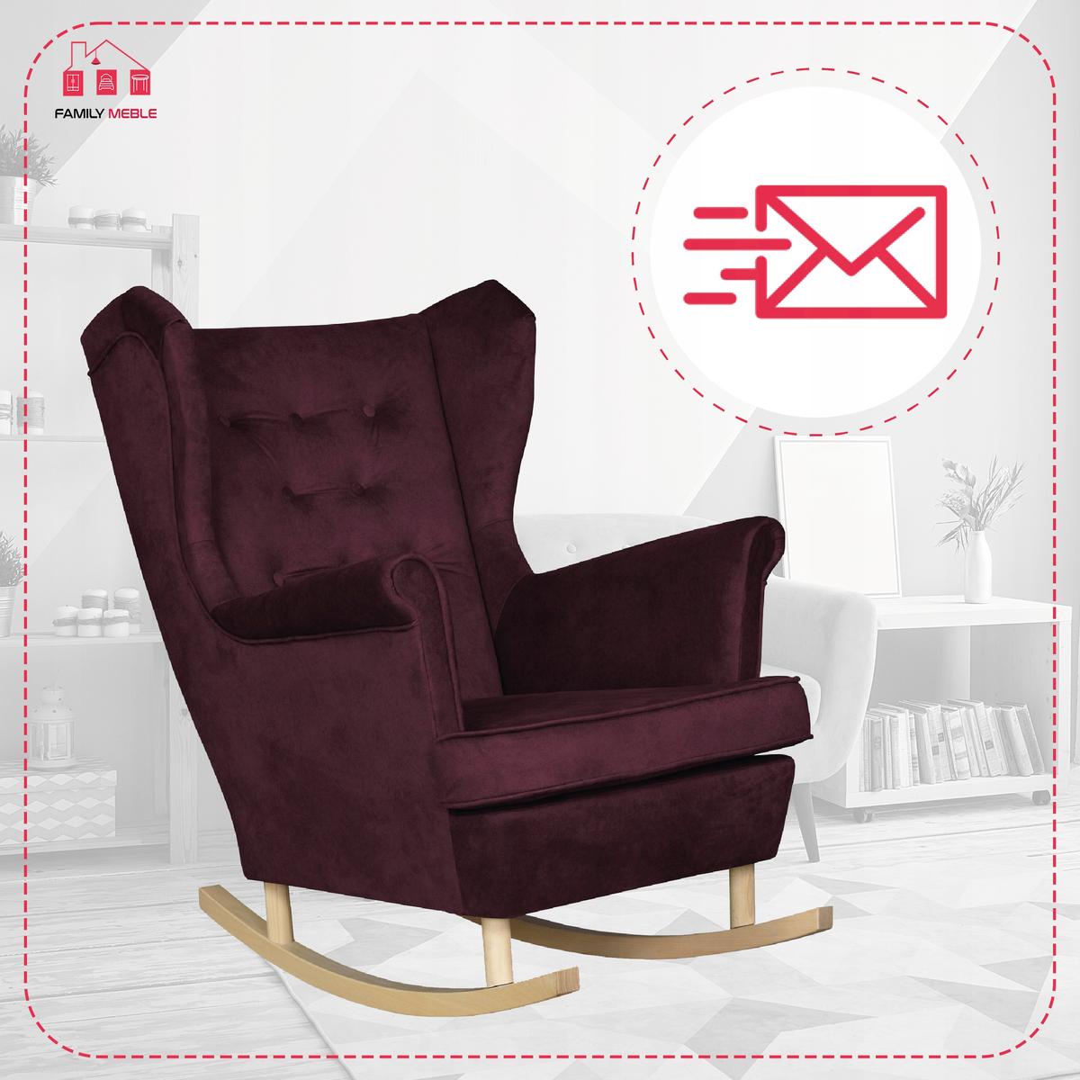 Fotel uszak bujany skandynawski Diana Family Meble nr. 4