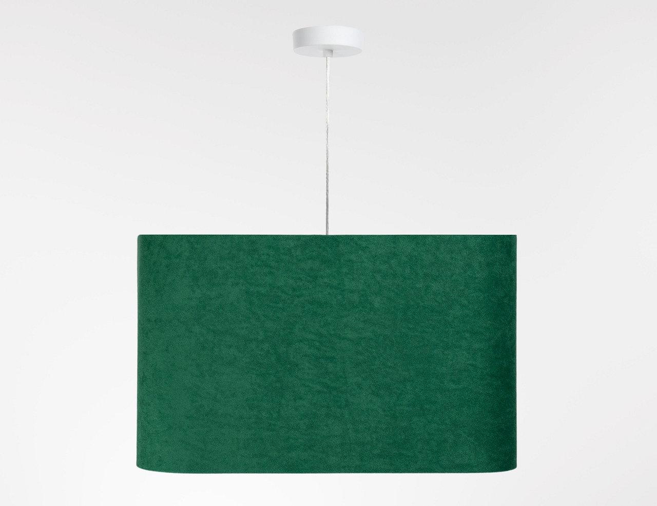 Lampa wisząca Kwadro 40cm zielona do salonu  nr. 4