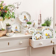 Miska 30 cm L Emma Spring Fantasy Villeroy & Boch biała  do jadalni - Miniaturka zdjęcia nr 4