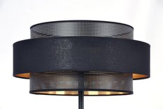 Lampa podłogowa K-5285 AMOS 40x164x40 cm do salonu lub pokoju czarny/złoty - Miniaturka zdjęcia nr 3