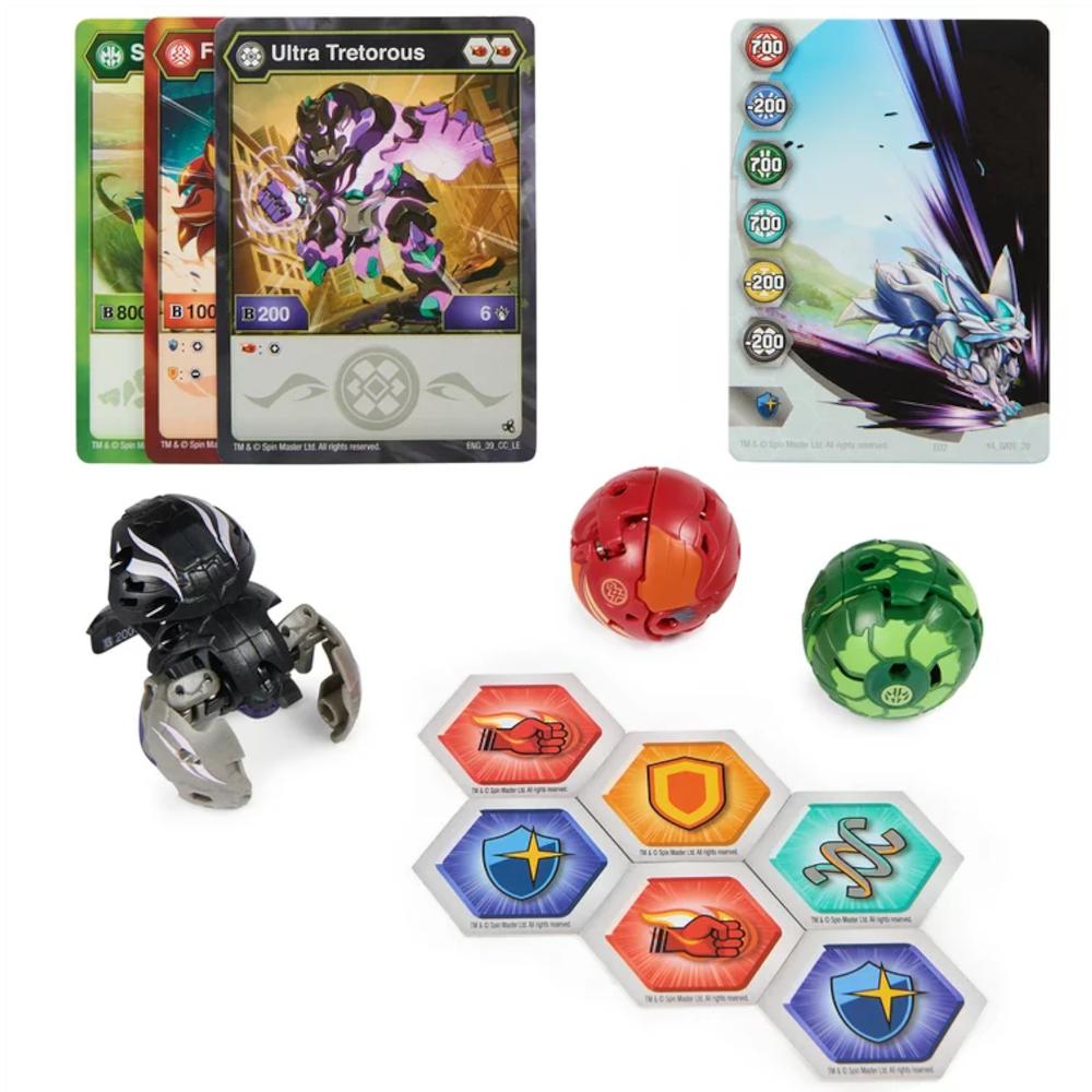 Bakugan legends tretorous + spartillion + fenneca dla dziecka  nr. 2