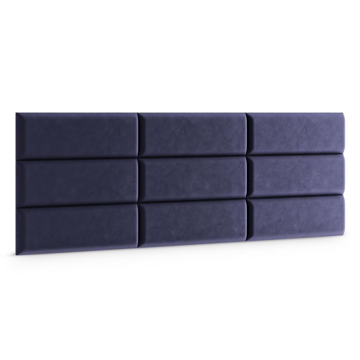  Panele tapicerowane 60x20 cm na ścianę magic velvet fioletowy nr. 3