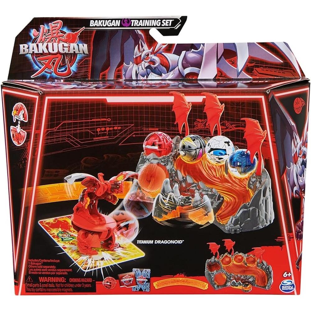 Bakugan 3.0 training set zestaw treningowy red misfit titanium dragonoid dla dziecka  nr. 2