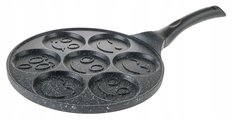 Patelnia 26 cm marmurowa do placków, pancakes i jajek do kuchni - Miniaturka zdjęcia nr 5