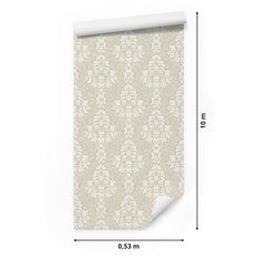 Tapeta Do Sypialni Beżowe ORNAMENTY Modne Wzory  - Miniaturka zdjęcia nr 2