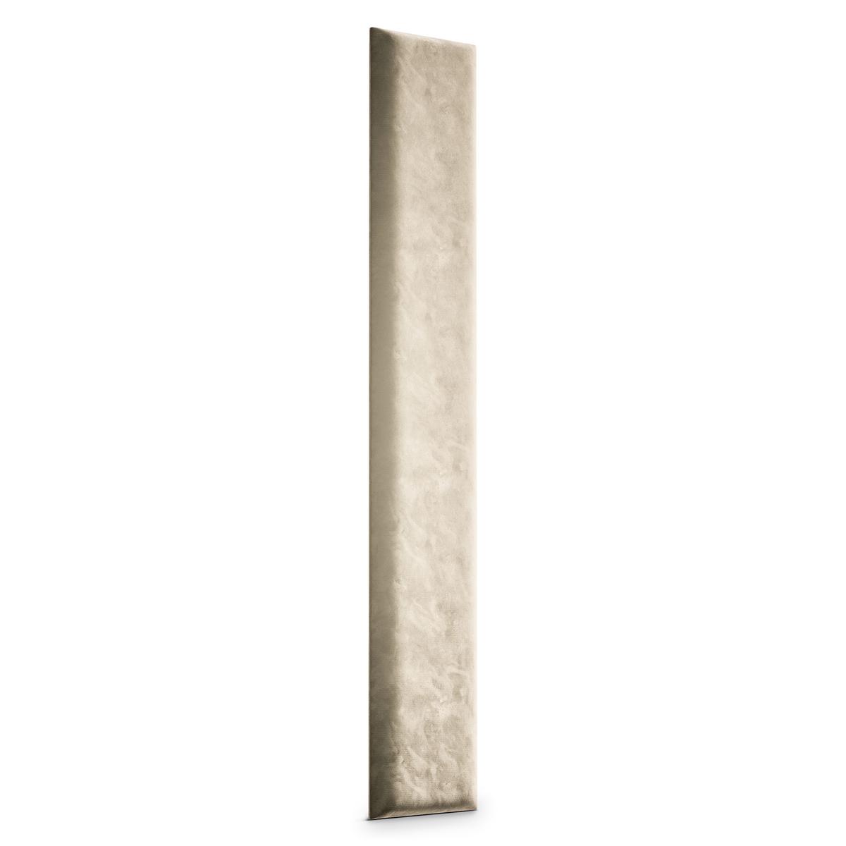  Panele tapicerowane 90x15 cm na ścianę magic velvet kremowy nr. 3