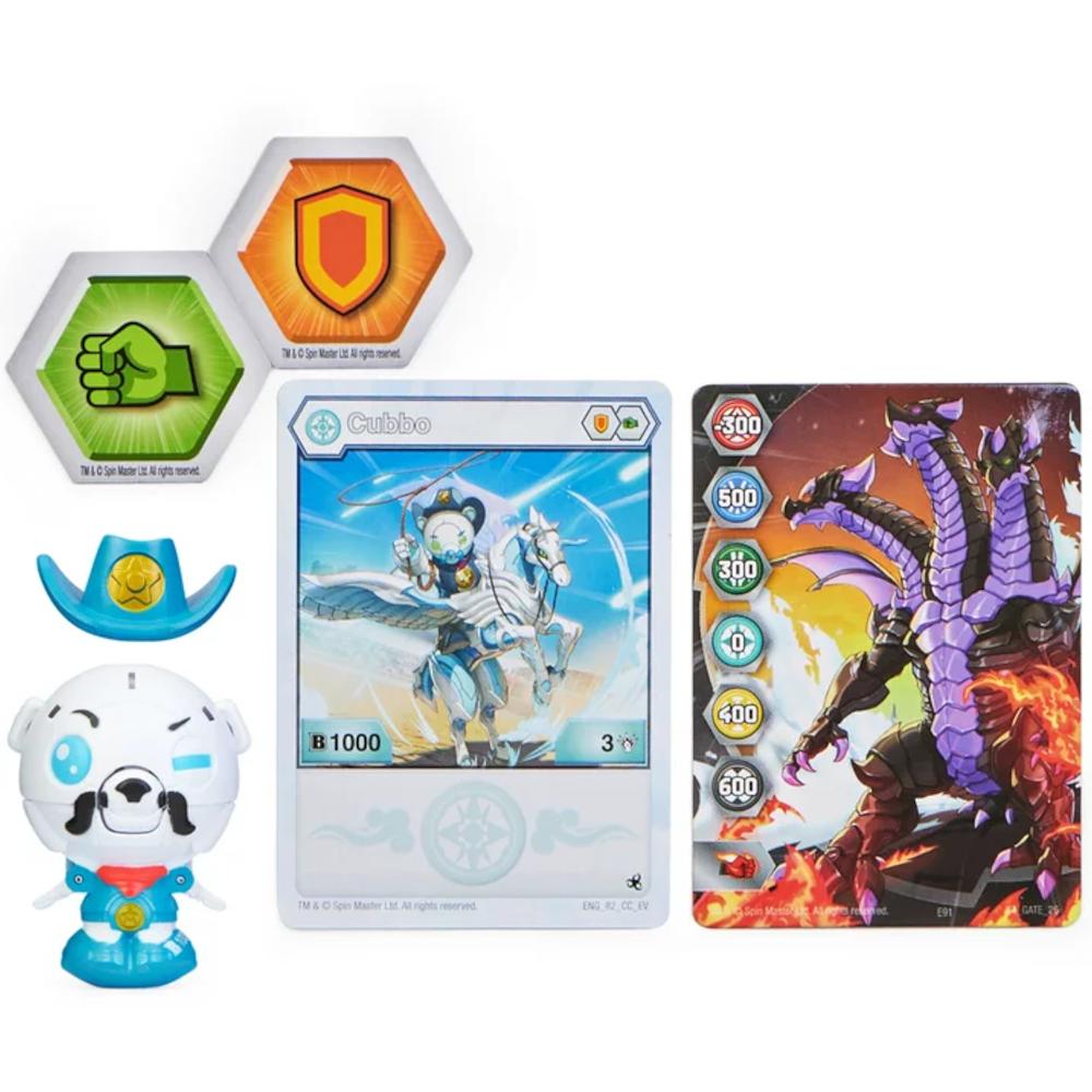 BAKUGAN BIAŁY HAOS FIGURKA SHERIFF CUBBO SPIN MASTER nr. 3