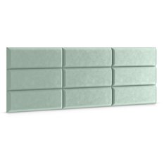 Panele tapicerowane 60x20 na ścianę wezgłowie miętowy - Miniaturka zdjęcia nr 3